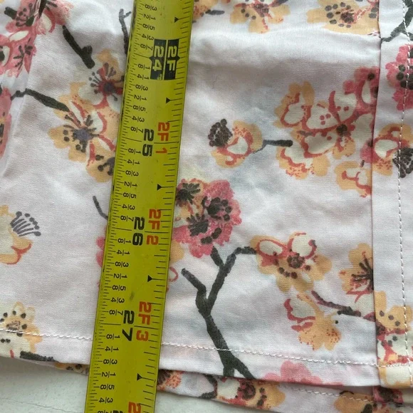 J.Crew ruffle neck floral shirt. - Picture 13 of 13